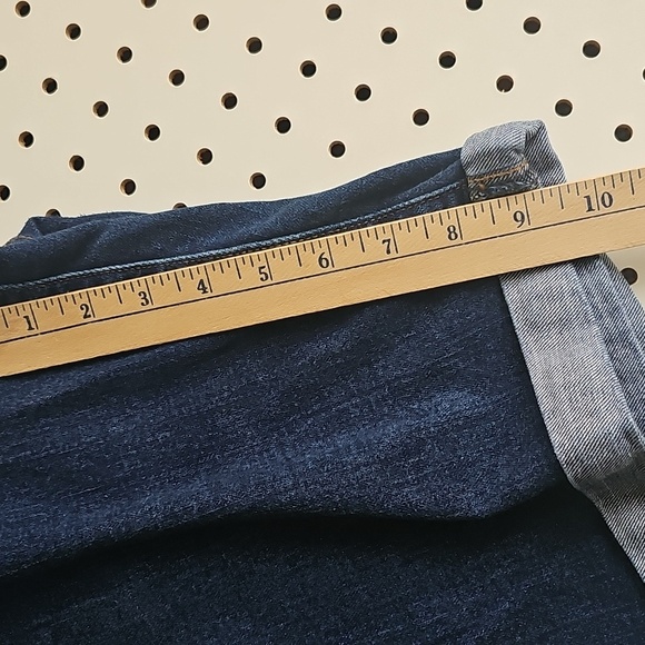 Old Navy Sweetheart Denim Bermuda Shorts Sz 16 - Picture 8 of 8